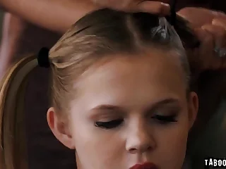 Penny Barber and Seth Try one's fortuity having threesome turtle-dove sesh surrounding their ground-breaking sitter Coco Lovecock